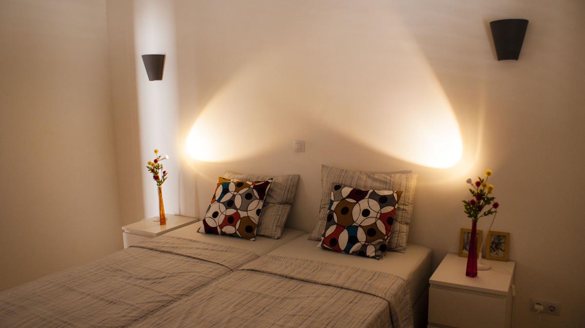 slaapkamer vakantiehuis Bonaire