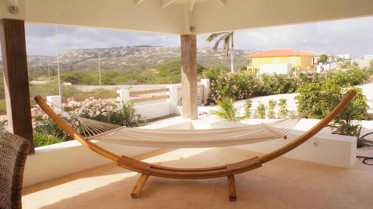 veranda vakantiehuis Bonaire